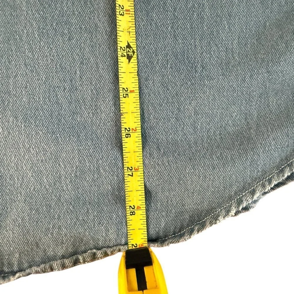 Banana Republic Relaxed-Fit Denim Shirt Mens Size Large